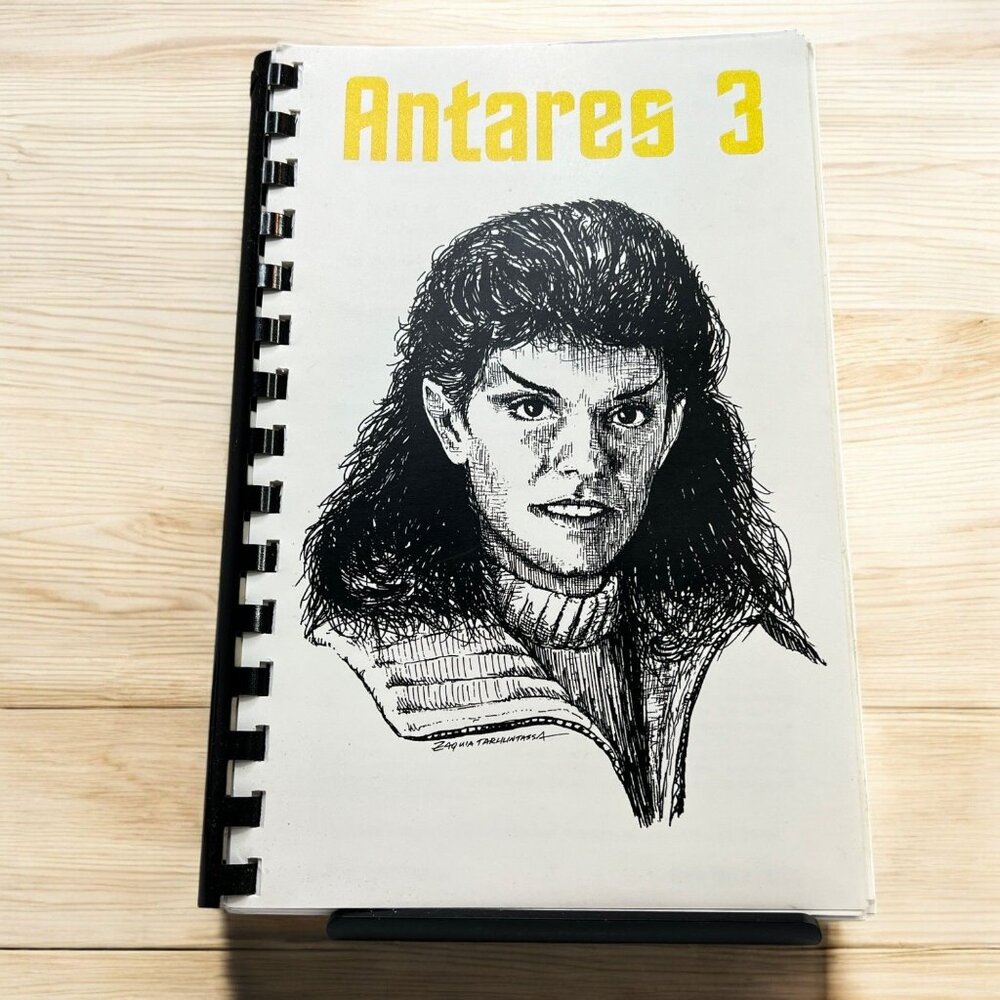 Star Trek Antares 3 Vintage Fanzine TOS from 1999